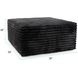 Shar Pei Universal 18 inch Black Ottoman